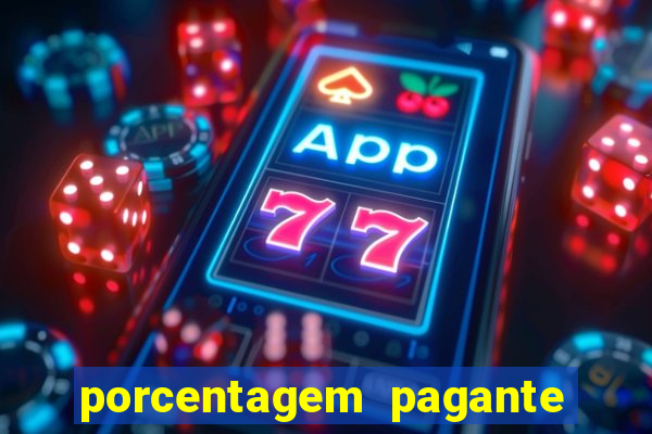 porcentagem pagante slots pg